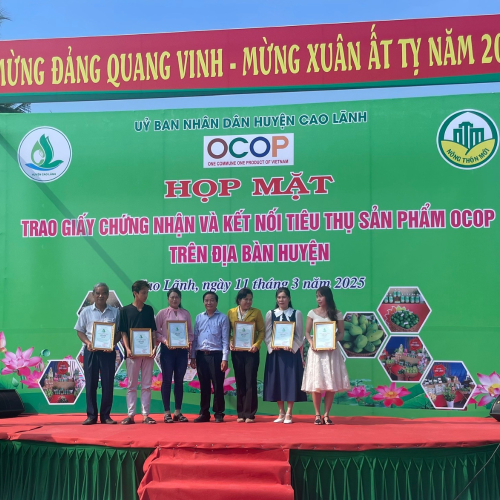 Huyện Cao Lãnh Đẩy Mạnh Tiêu Thụ Sản Phẩm OCOP - Nâng Cao Giá Trị Nông Sản